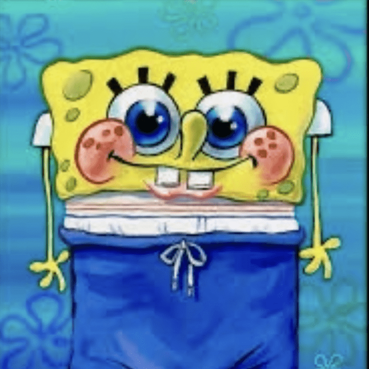spongebob cute Discord emoji — free static PNG download