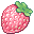 strawberry Discord emoji — free animated GIF download