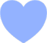 blue heart 3 Discord emoji — free static PNG download