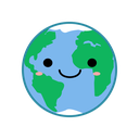 happyearth Discord emoji — free static PNG download