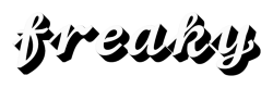 freaky text Discord emoji — free static PNG download