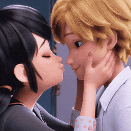 marinette kiss Discord emoji — free animated GIF download