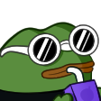 pepe drink Discord emoji — free static PNG download