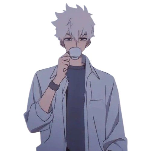 lu guang drinking coffee Discord emoji — free static PNG download