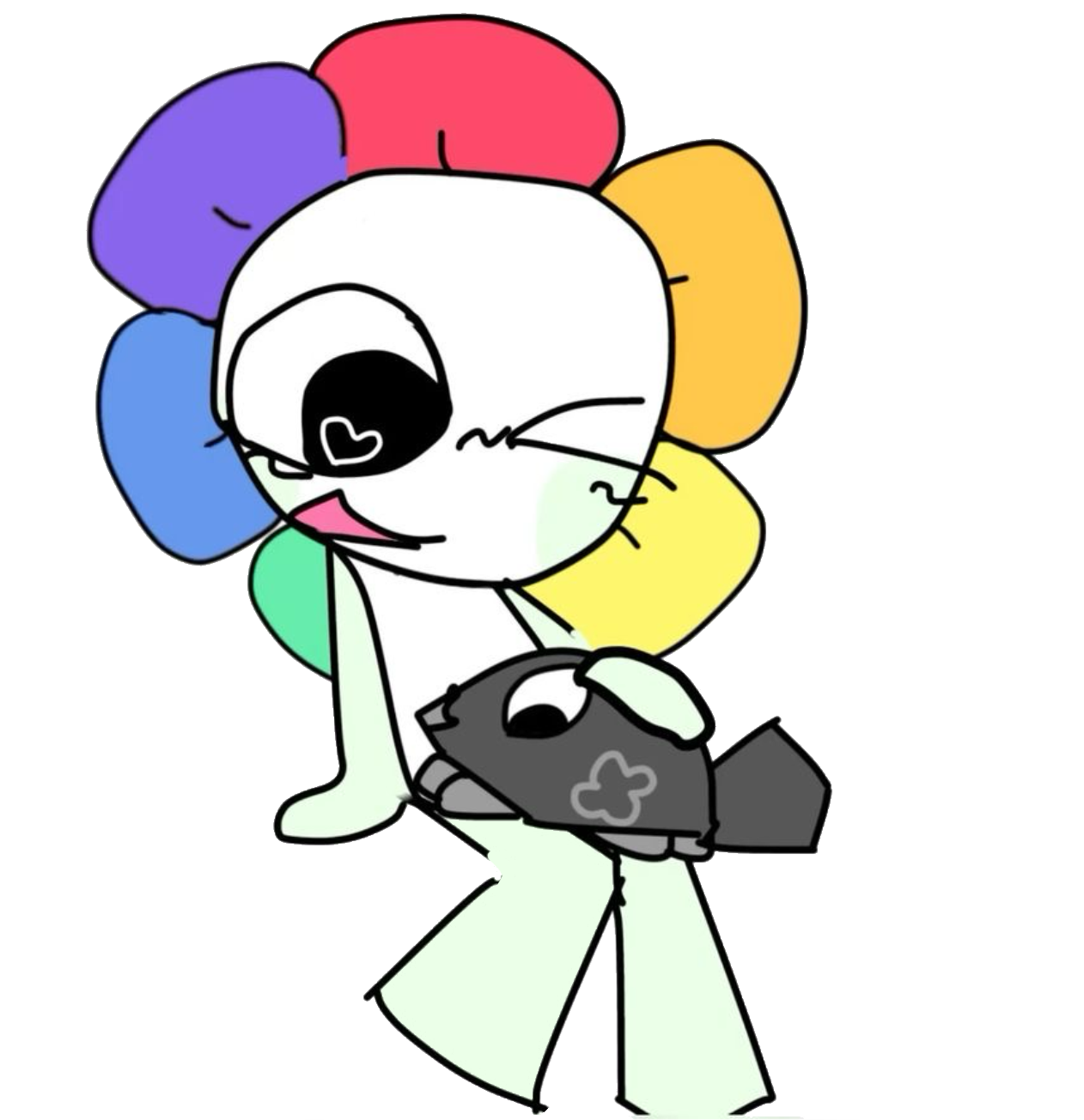 dandy pebble Discord emoji — free static PNG download