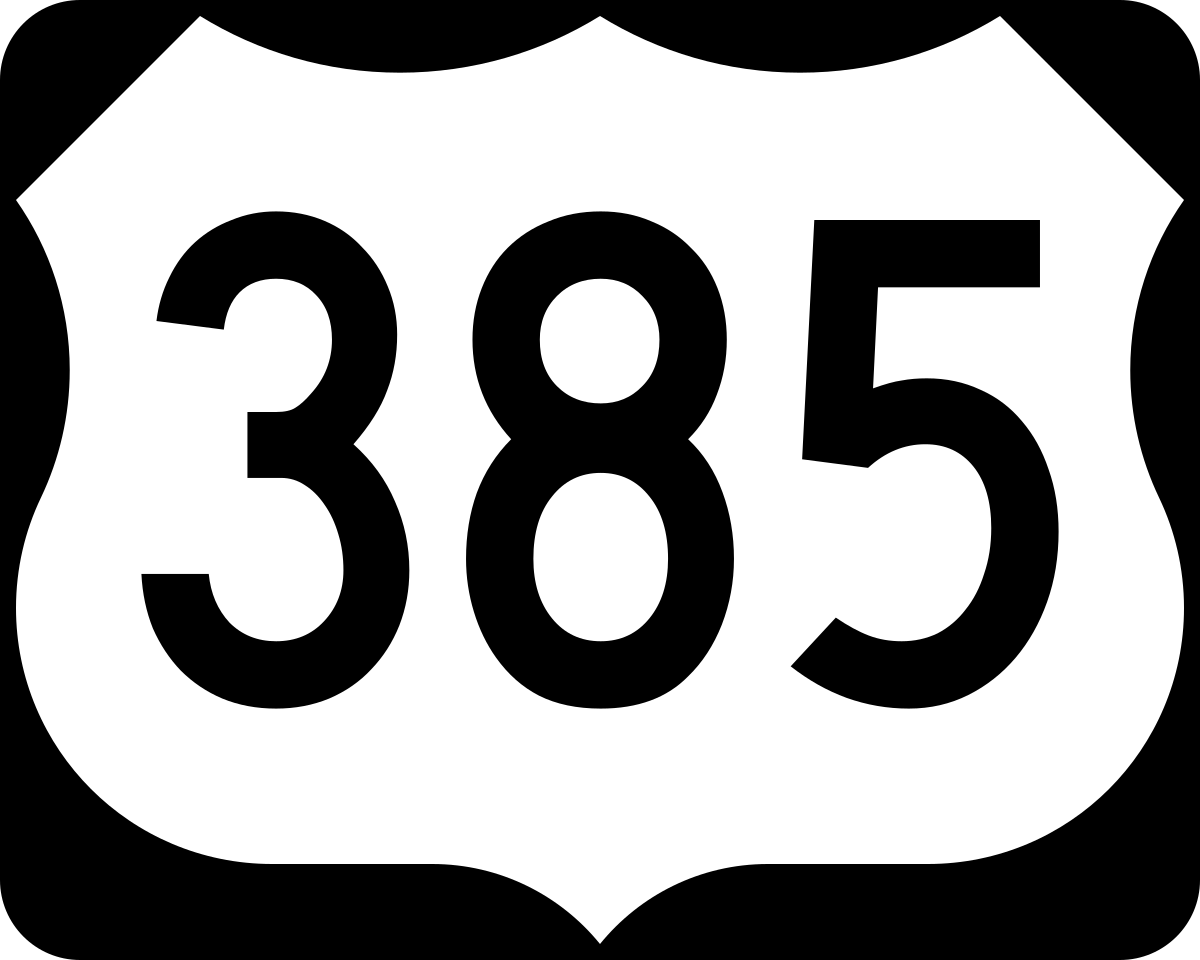 us highway route 385 Discord emoji — free static PNG download