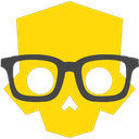 1skull nerd diver1 Discord emoji — free static PNG download