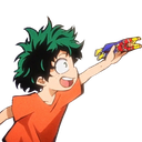 midoriya shonen Discord emoji — free static PNG download