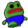 pepo walking Discord emoji — free animated GIF download