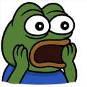 pepescream Discord emoji — free static PNG download