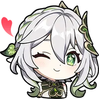 nahida wink Discord emoji - free download