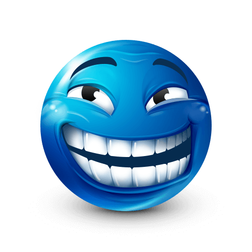 joobi troll face blue Discord emoji — free static PNG download