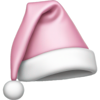 lightpinksantahat Discord emoji — free static PNG download