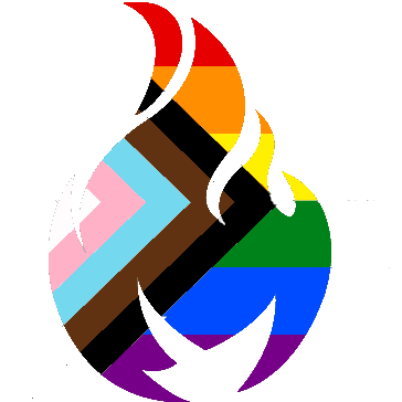 queer fire Discord emoji — free static PNG download