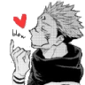 sukuna heart Discord emoji — free static PNG download