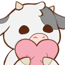 cowheart Discord emoji — free static PNG download