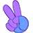 peace yt Discord emoji — free static PNG download