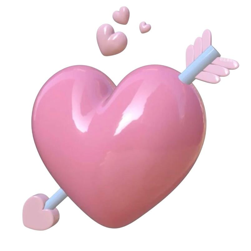 pink heart Discord emoji — free static PNG download