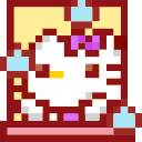 hellokittysnowfall Discord emoji — free animated GIF download