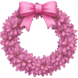 pinkbowwreath Discord emoji — free static PNG download
