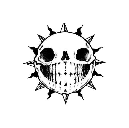 goth sun Discord emoji — free static PNG download