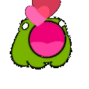 love froggo Discord emoji — free animated GIF download