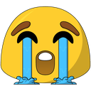 cryingemoji Discord emoji — free static PNG download