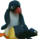 pingu spank Discord emoji — free animated GIF download