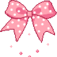 pink bow Discord emoji — free animated GIF download