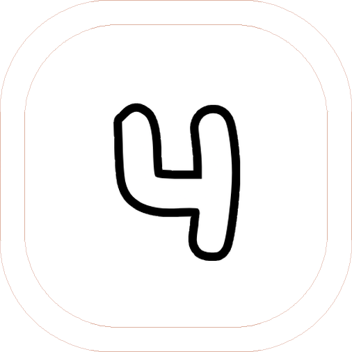 num four Discord emoji - free download