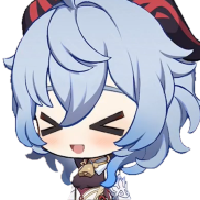 chibiganyuexcited Discord emoji — free static PNG download