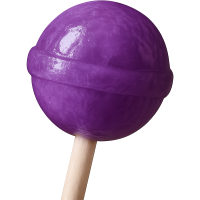 purple lollipop Discord emoji — free static PNG download