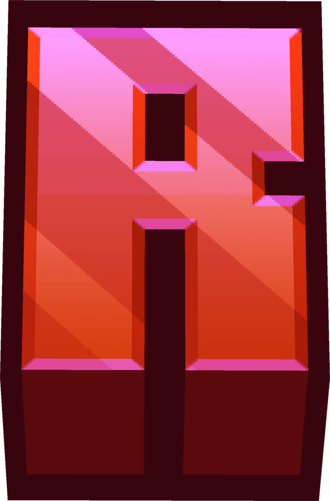 minecraft red r Discord emoji — free static PNG download