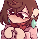 momo shy Discord emoji — free static PNG download