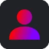 red and purple member Discord emoji — free animated GIF download