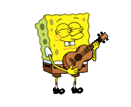 spongebob guitar Discord emoji — free animated GIF download