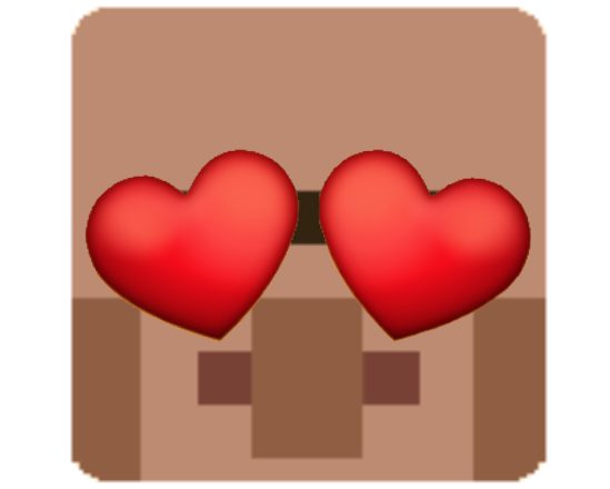 hearteyesvillager Discord emoji — free static PNG download