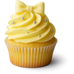 lemon cupcake Discord emoji — free static PNG download