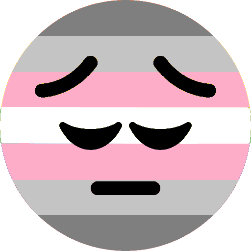 demigirl pensive Discord emoji — free static PNG download