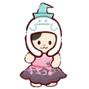 cutesy witch Discord emoji — free static PNG download