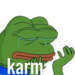 pepekarma Discord emoji — free static PNG download