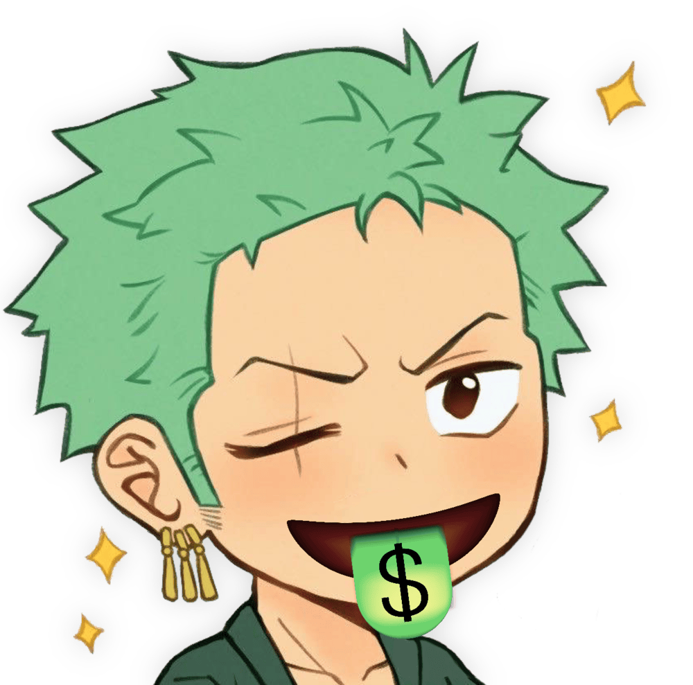zoro richmoney Discord emoji — free static PNG download