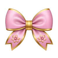 sakura bow Discord emoji — free static PNG download