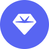 diamond Discord emoji — free static PNG download