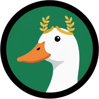 duck green Discord emoji — free static PNG download