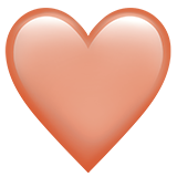 heart coral Discord emoji — free static PNG download
