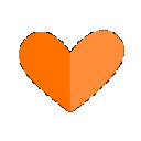 orangeandlightorangeheart Discord emoji — free animated GIF download