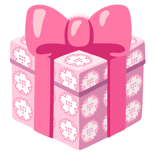 pinkgift Discord emoji — free static PNG download
