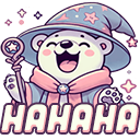 laughingwitchbear Discord emoji — free static PNG download