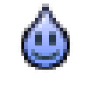 raindrop Discord emoji — free static PNG download
